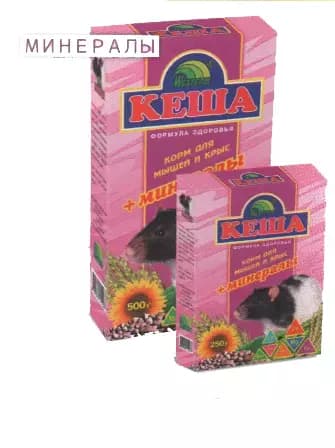 Кеша 250г Корм д/мышей и крыс Минералы